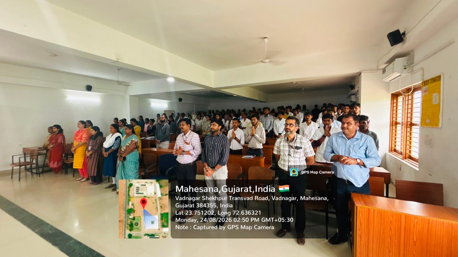Enthusiastic Celebration of World Sanskrit Day Through Sanskrit Club at Dr. Vasant Parikh Ayurvedic Medical College