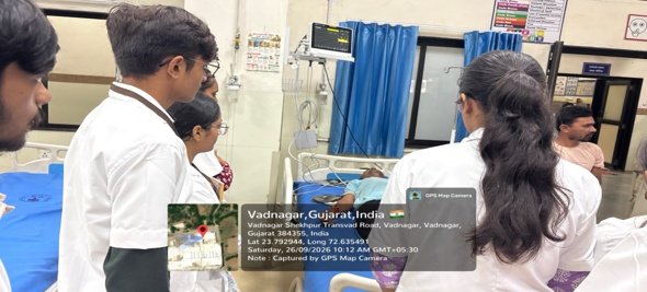Report of the Educational (Causality) visit conducted to GMERS, VADNAGAR 