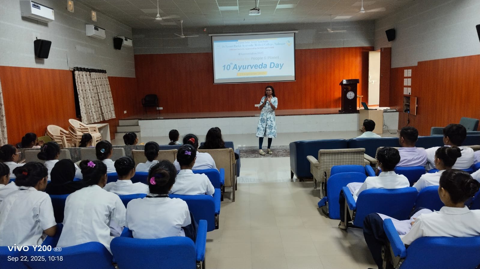 10th Ayurveda Day Celebrations PUBLIC HEALTH TALK