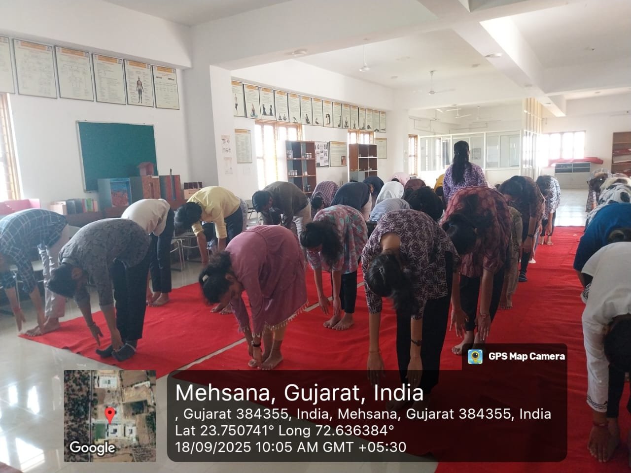 10th Ayurveda Day Celebrations STUDENT WELLNESS PROGRAM YOGA & MEDITATION SESSION