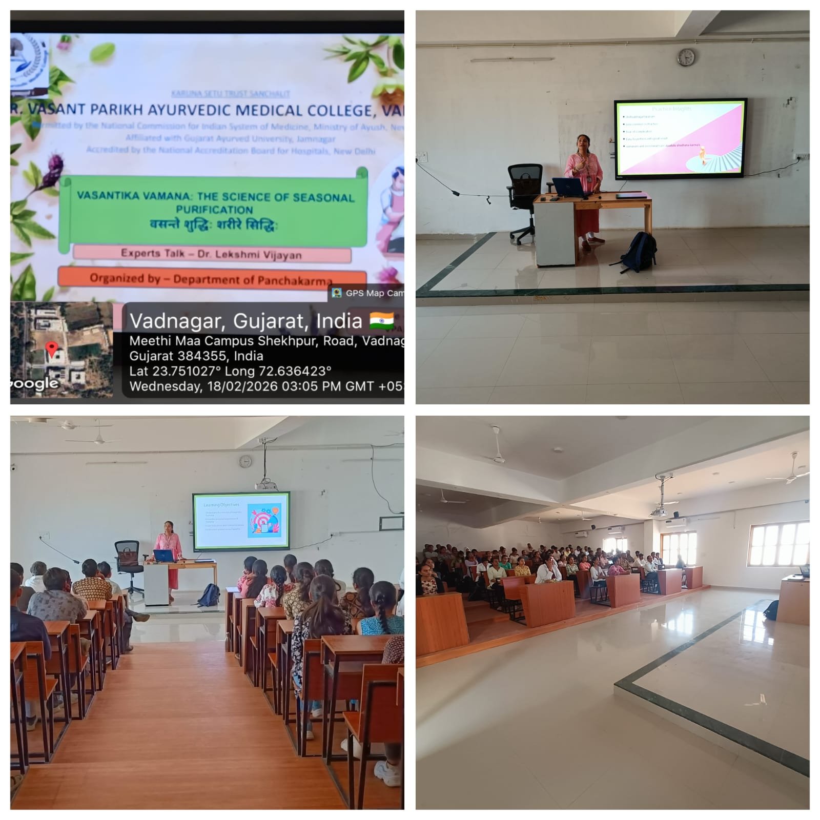 Awareness Program on Vasantika Vamana Camp